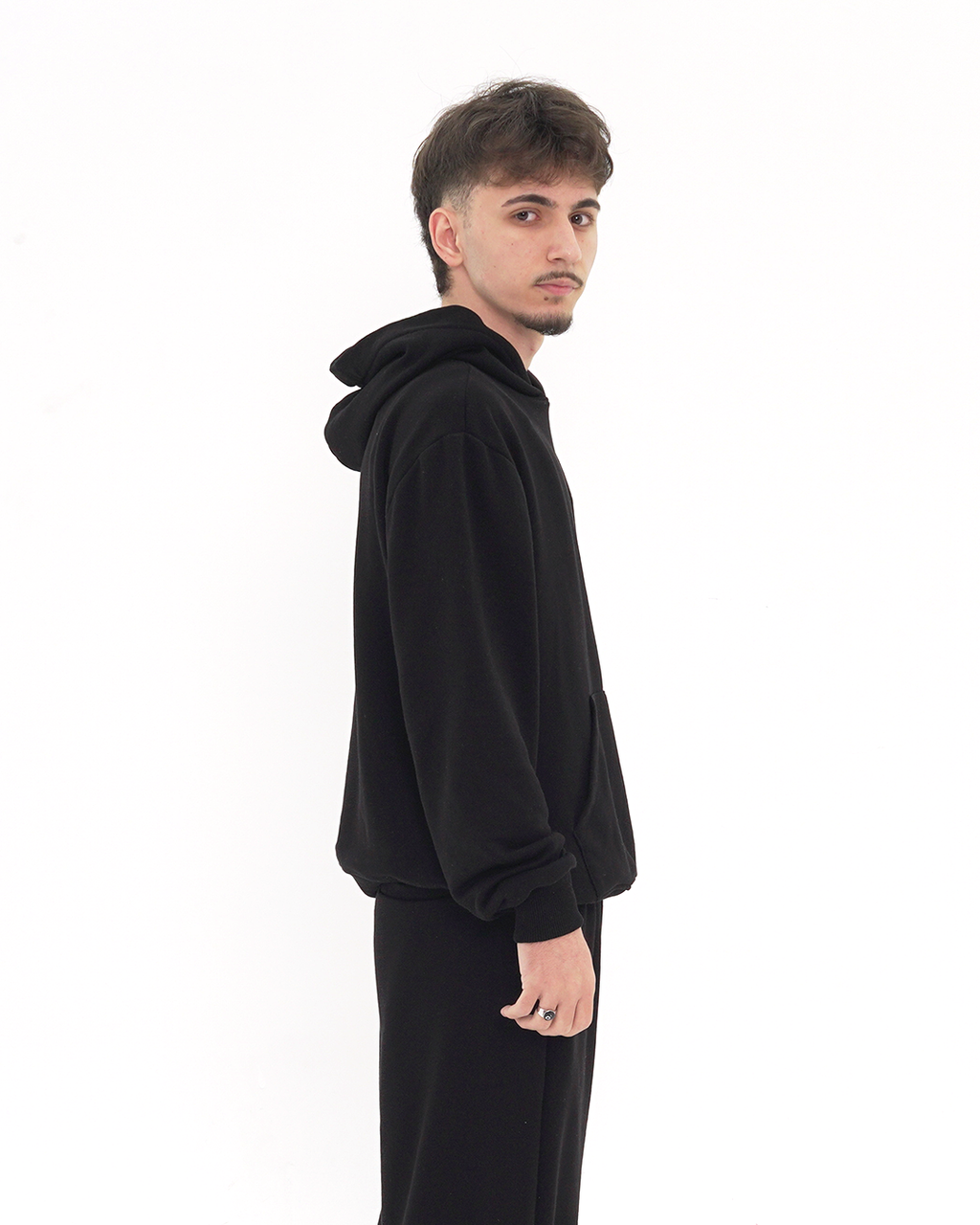 Siyah Oversize Sweatshirt