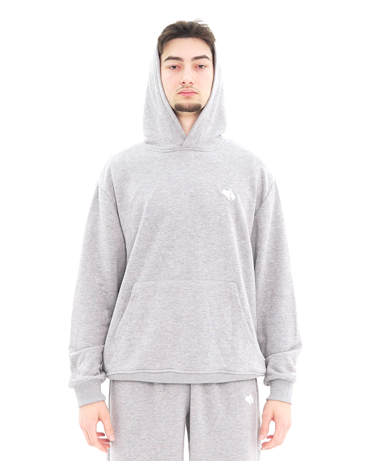 Gri Oversize Sweatshirt
