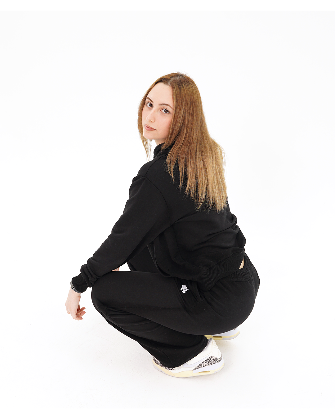 Siyah Oversize Eşofman
